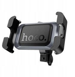 Uchwyt na telefon do roweru / motocykla Hoco do kierownicy H82 czarno szary