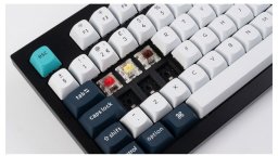 Q5 Max(schwarz/mehrfarbig, DE-Layout, Gateron Jupiter Banana, Hot-Swap, Aluminiumrahmen, RGB)