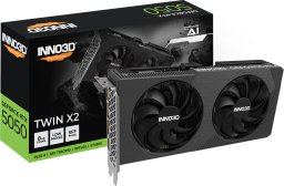 Karta graficzna Inno3D GeForce RTX 5050 Twin X2 8GB GDDR6 DLSS4 (N50502-08D6-174071N)