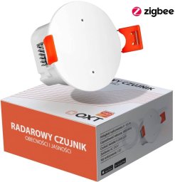 RTX OXT Czujnik radar obecności jasności 230V ZigBee TUYA