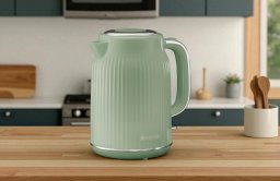 Czajnik elektryczny 1,7 L Vintage szałwiowy