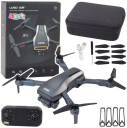 Dron LU50 Air Podwójna Kamera HD MV Video Światła LED Aplikacja