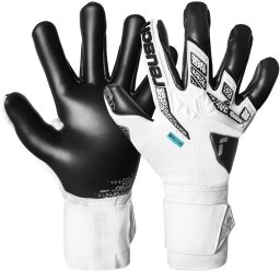 Rękawice bramkarskie Reusch Attrakt Freegel Gold X  r. 8 biało-czarne