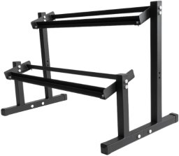 Stojak na hantle 2-poziomowy Step UNDERFIT regulowana szerokość 350 kg