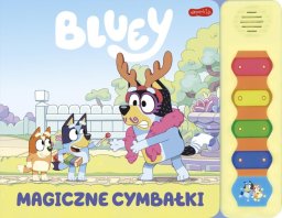 Harperkids Bluey. Magiczne cymbałki. Książeczka z dźwiękami
