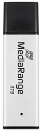 MediaRange MR1905-1 pamięć USB 1 TB USB Typu-A 3.2 Gen 1 (3.1 Gen 1) Czarny, Srebrny