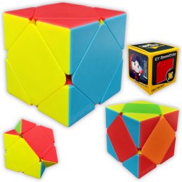 QYToys KOSTKA RUBIKA SKEWB NAROŻNIKOWA UKŁADANKA ŁAMIGŁÓWKA