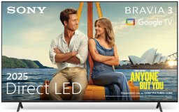 Telewizor Sony K-43S3 109,2 cm (43") 4K Ultra HD Smart TV Wi-Fi Czarny