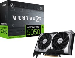 Karta graficzna MSI GeForce RTX 5050 Ventus 2X OC 8GB GDDR7 DLSS4