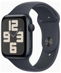 Smartwatch Apple Watch SE GPS 44mm Midnight Alu Sport M/L Czarny (MXEK3QF/A)
