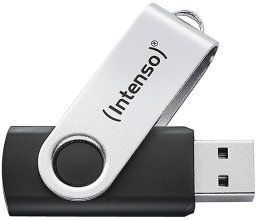 Intenso USB 256GB OFFICE LINE 3.2 Gen1 Silver-Black pamięć USB USB Typu-A 3.2 Gen 1 (3.1 Gen 1) Czarny, Srebrny