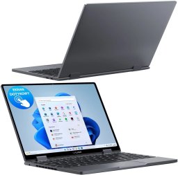 Laptop Chuwi MiniBook-X-2023-K3-SR Celeron N150/10.51" (1200x1920) TouchScreen IPS/16GB/SSD 512GB/BT/BLKB/x360/Win 11 Silver