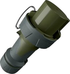 Wtyczka siłowa 5P 125A   24970  Plug PowerTOP Xtra TM wojskowa Mennekes