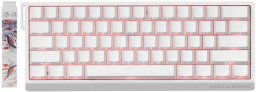 Klawiatura Madlions Fierce Gaming Gear (FGG) FGG MAD60 HE RGB - US układ - Magnetic Amber Pro Switches - Czysty Biały (Biały) Magnetyczna Klawiatura Gamingowa