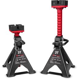 KOBYŁKI SAMOCHODOWE WARSZTATOWE PODPORY PODSTAWKI BLOKADA [3T] 2SZT MAPOWER