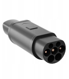 Adapter Type2 / Tesla do ładowania samochodów elektrycznych AK-SC-E23 męsko  męski 1-faza 32A