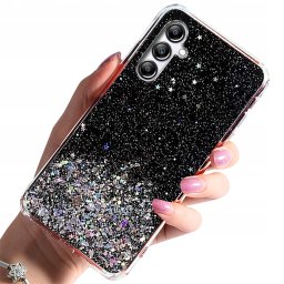 Etui do Samsung Galaxy A25 5G CASE BROKAT PLECKI SILICONE + SZKŁO 9H