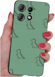 Etui do Motorola Moto EDGE 50 Pro WZORY |SILIKONOWE MATT CASE