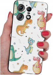 Etui do Motorola Moto EDGE 50 Pro WZORY |SILIKONOWE MATT CASE