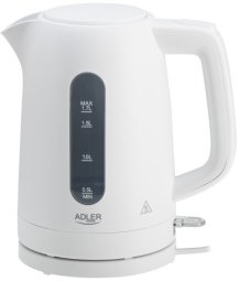 Czajnik elektryczny 1,7 L | STRIX | Płaska grzałka | Automatyczne wyłączanie | biały