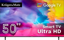 Telewizor Kruger&Matz KM0250UHD-G LED 50'' 4K Ultra HD Google TV