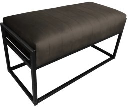 Ławka LILU MG VELVET brązowa ATOS