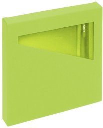 Notes A6 z długopisem limonkowy w pudełku