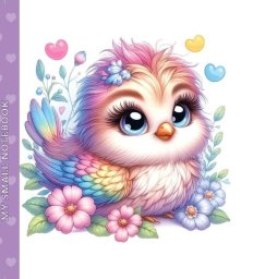 Notatnik ozdobny 100x100 48 stron gładki TW Ptasz