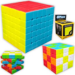 KOSTKA RUBIKA 6x6 QYToys QIFAN UKŁADANKA ŁAMIGŁÓWKA