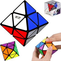 QYToys KOSTKA RUBIKA DIAMENT 2x2 FTO 8-ŚCIAN SKEWB SZKATUŁKA
