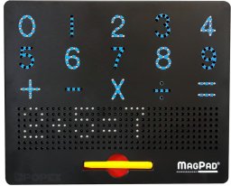 TABLICA MAGNETYCZNA ZNIKOPIS MAGPAD Z CYFRAMI DO RYSOWANIA