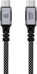 Kabel USB Conceptronic USB-C - USB-C 2 m Czarny (ETTA07B20)