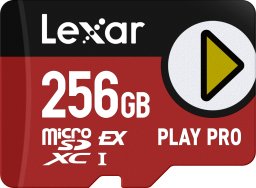 Lexar LMSXPS0256G-BNNNG pamięć flash 256 GB MicroSDXC UHS-I Klasa 3