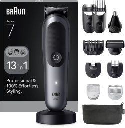 Braun 80789908 maszynka do włosów Ciemny Szary 21 Litowo-jonowa (Li-Ion)