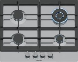 Siemens EC6A5HI90 płyta kuchenna Czarny, Stal nierdzewna Wbudowany 60 cm Gaz 4 stref(y)