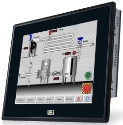 Moxa 12'' PANEL PC, INTEL J1900 2GHz 5703431477957 PPC-F12B-BTI-J1/2G/R-R10