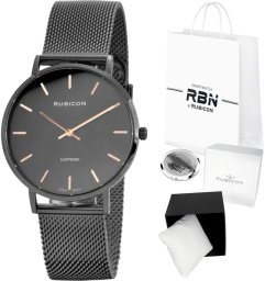 Zegarek damski RUBICON RNBD76 grafitowy - SZAFIR