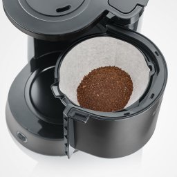 Severin KA 9343 Dark Inox mit Thermoskanne