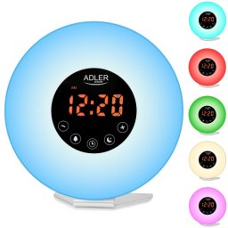 Lampka biurkowa Adler Budzik świetlny AD 1916