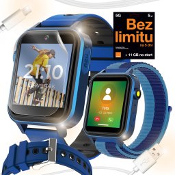 Smartwatch WonderWatch SMARTWATCH ZEGAREK TELEFON DLA DZIECI ROZMOWY MUZYKA GRY LATARKA KROKOMIERZ