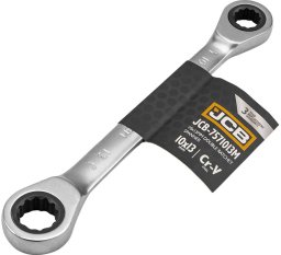 JCB Klucz oczkowy dwustronny z grzechotką 10x13mm