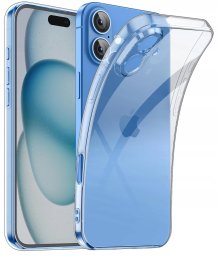 Etui do iPhone 16 WZMACNIANE 360 CLEAR CASE + Szkło OCHRONNE9H