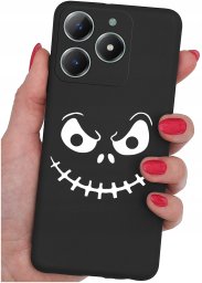 Etui do Realme C61 | C63 WZORY |SILIKONOWE MATT CASE + SZKŁO 9H