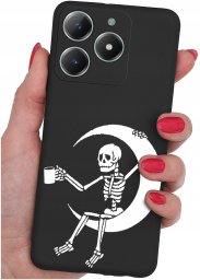 Etui do Realme C61 | C63 WZORY |SILIKONOWE MATT CASE + SZKŁO 9H