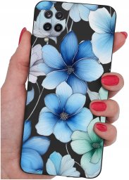 Etui do Samsung Galaxy A12|M12 WZORY |SILIKONOWE MATT CASE + SZKŁO 9H