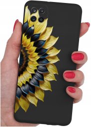 Etui do Samsung Galaxy A12|M12 WZORY |SILIKONOWE MATT CASE + SZKŁO 9H
