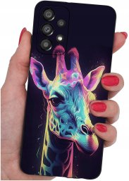 Etui do Samsung Galaxy A33 5G WZORY |SILIKONOWE MATT CASE + SZKŁO 9H