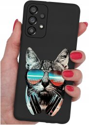 Etui do Samsung Galaxy A33 5G WZORY |SILIKONOWE MATT CASE + SZKŁO 9H