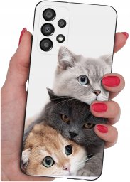 Etui do Samsung Galaxy A33 5G WZORY |SILIKONOWE MATT CASE + SZKŁO 9H