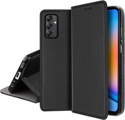 ETUI SKÓRZANE do SAMSUNG GALAXY A15 MAGNETYCZNE BOOK CASE TOKRA SZKŁO 9H